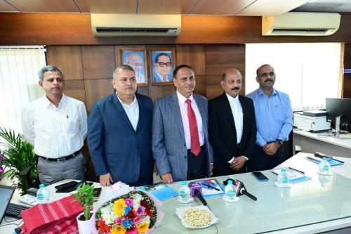 Visit of Hon'ble CIC, Delhi Shri. H. Samariya to GSIC on 21-02-2025